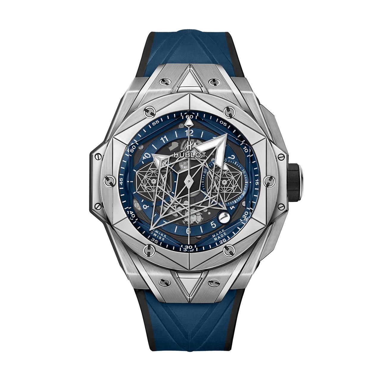 HUBLOT ビッグ・バン ウニコ サンブルーⅡ チタニウム ブルー 418.NX.5107.RX.MXM20