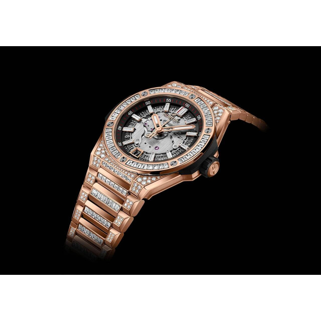 HUBLOT ビッグ・バン インテグレーテッド タイムオンリー キングゴールド ジュエリー 456.OX.0180.OX.9804