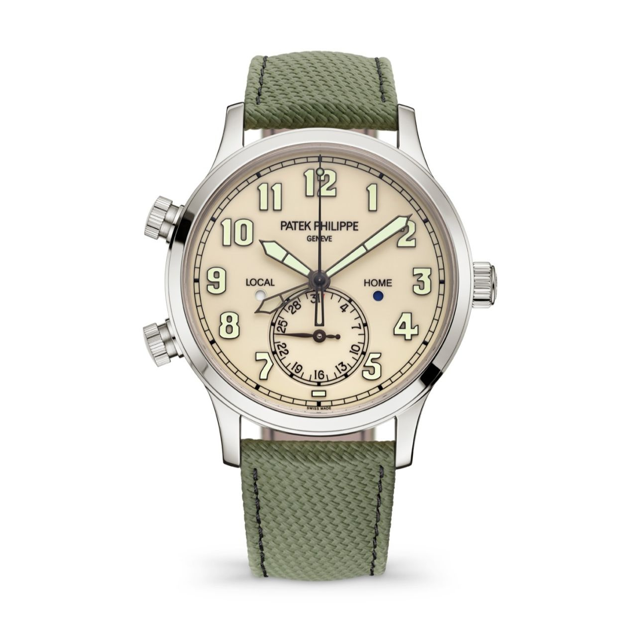 PATEK PHILIPPE カラトラバ・パイロット・トラベルタイム 5524G-010