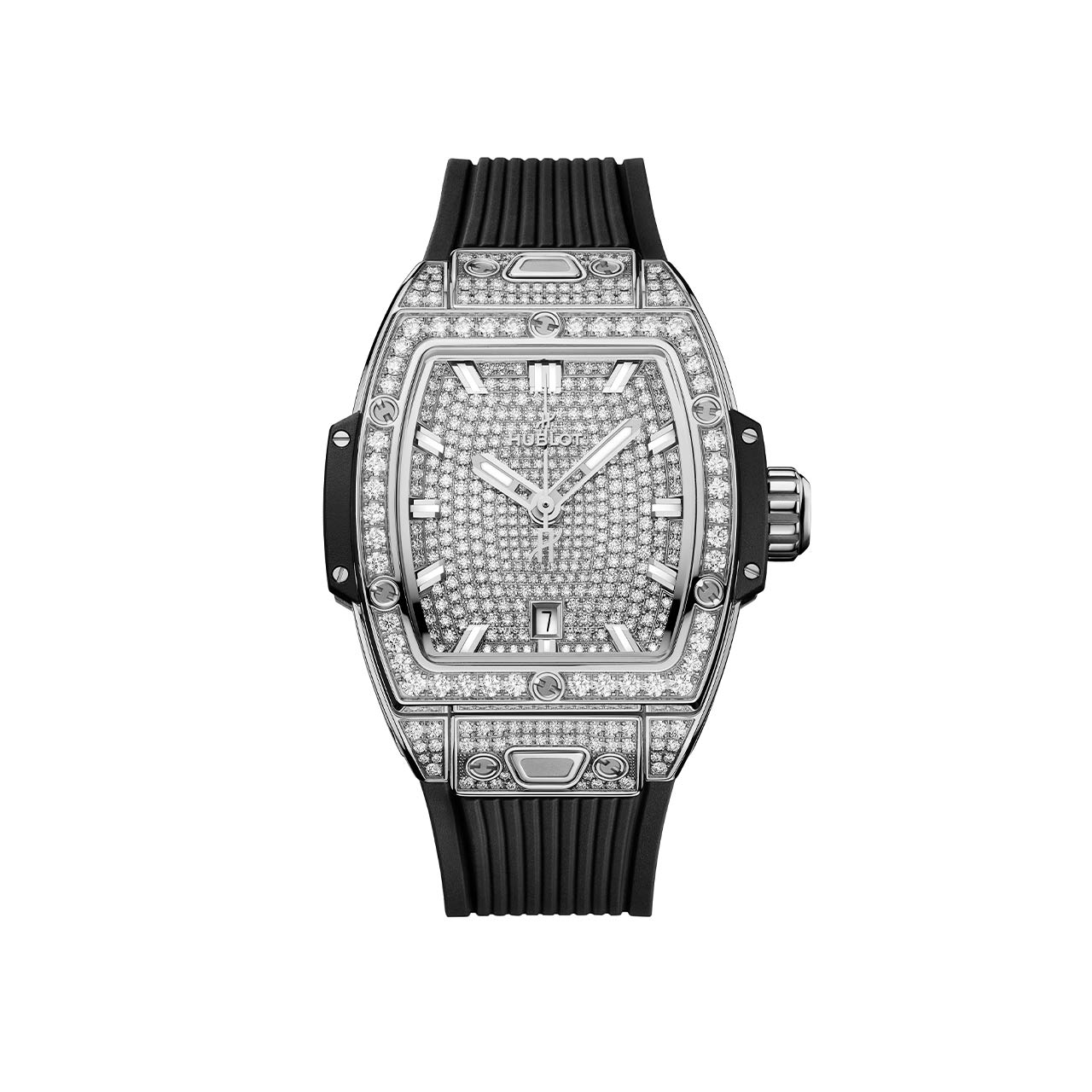 HUBLOT スピリット オブ ビッグ・バン スチール フルパヴェ 682.SX.9000.RX.1604