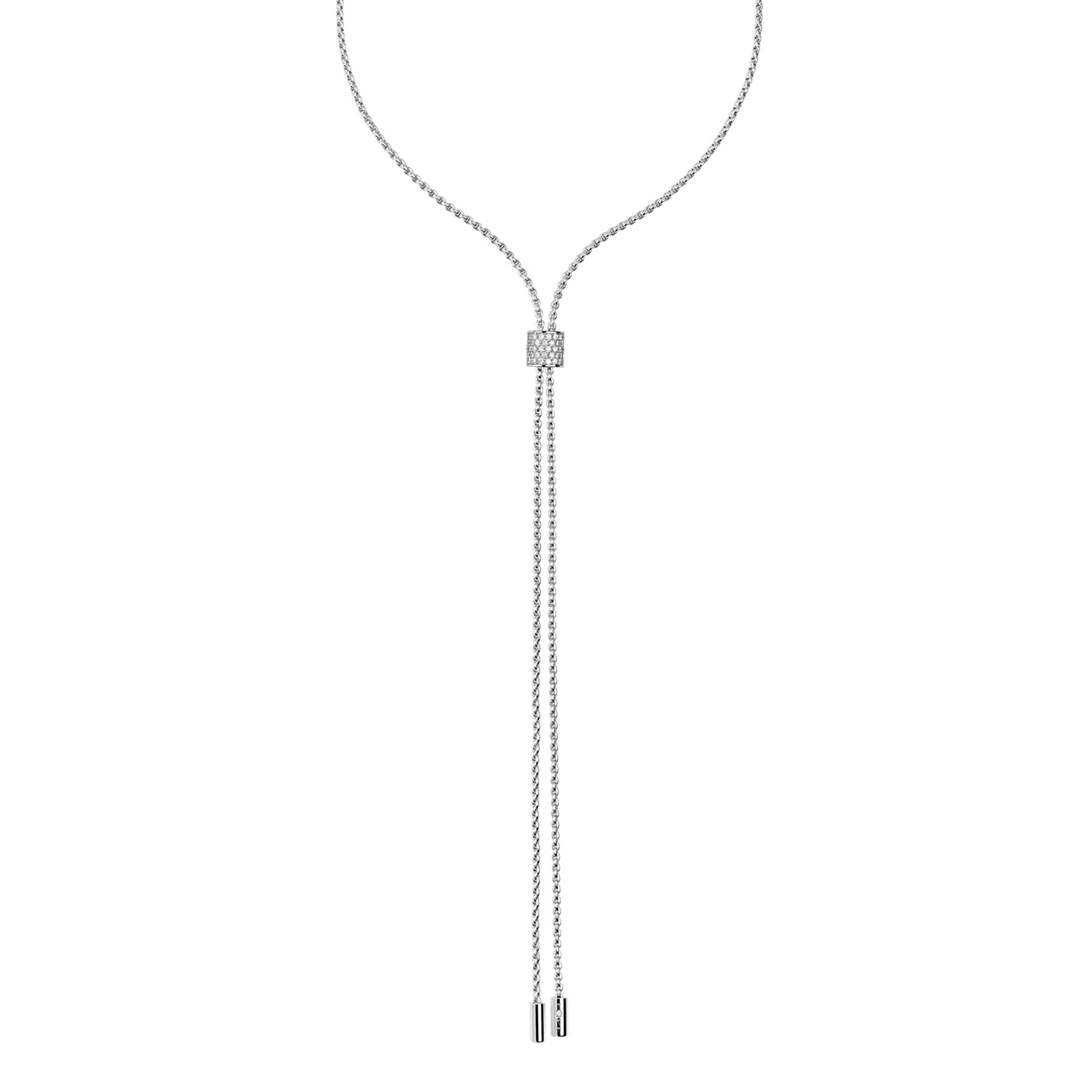 FOPE ARIA ダイヤモンドパヴェのスライドネックレス WG 89403CX_BB_B_BBX_070