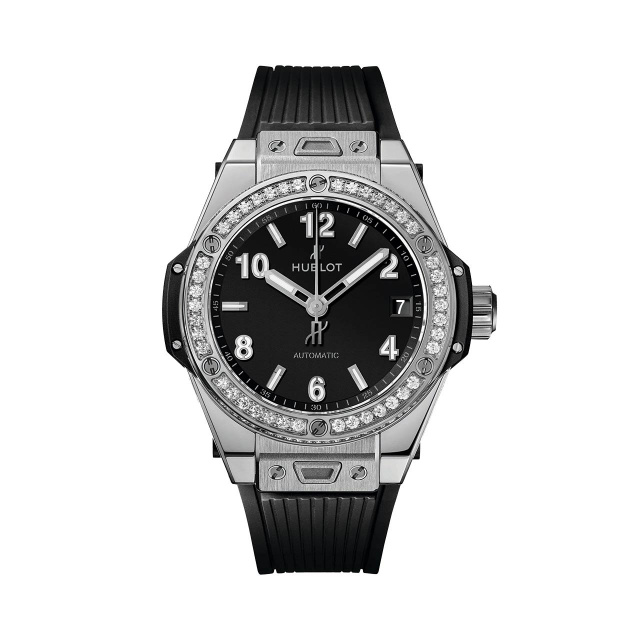 HUBLOT ビッグ・バン ワンクリック スチール ダイヤモンド 465.SX.1170.RX.1204