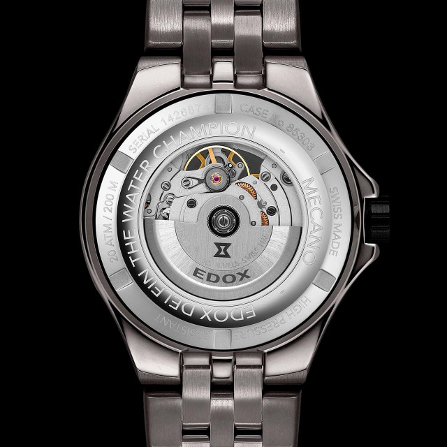 EDOX デルフィン メカノ　オートマティック 85303-357GNM-NGN