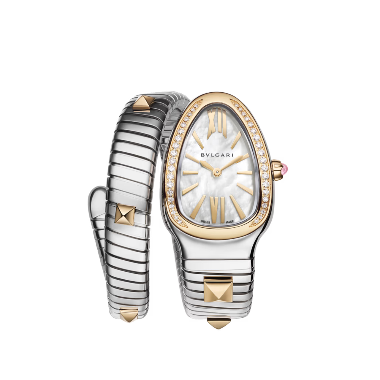 セルペンティ トゥボガス ゴールド＆スティール ウォッチ BY BVLGARI セルペンティ トゥボガス ゴールド＆スティール ウォッチ バイ ブルガリ