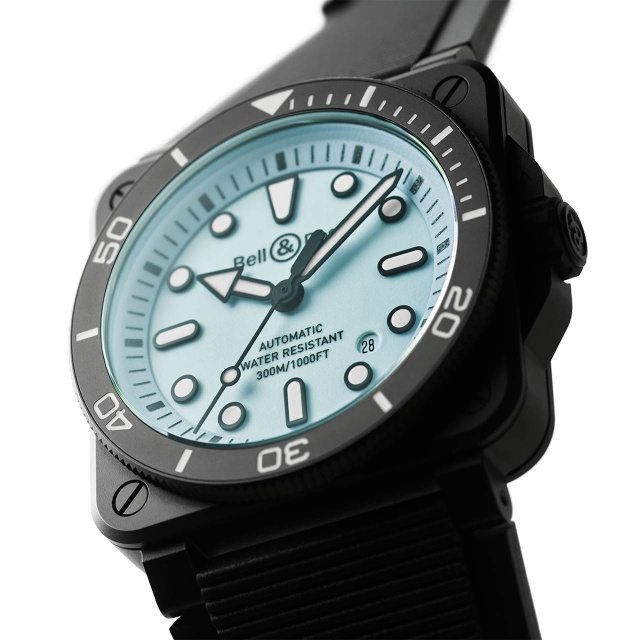 Bell & Ross BR 03 ダイバー フルラム セラミック BR03A-D-LM-CE/SRB