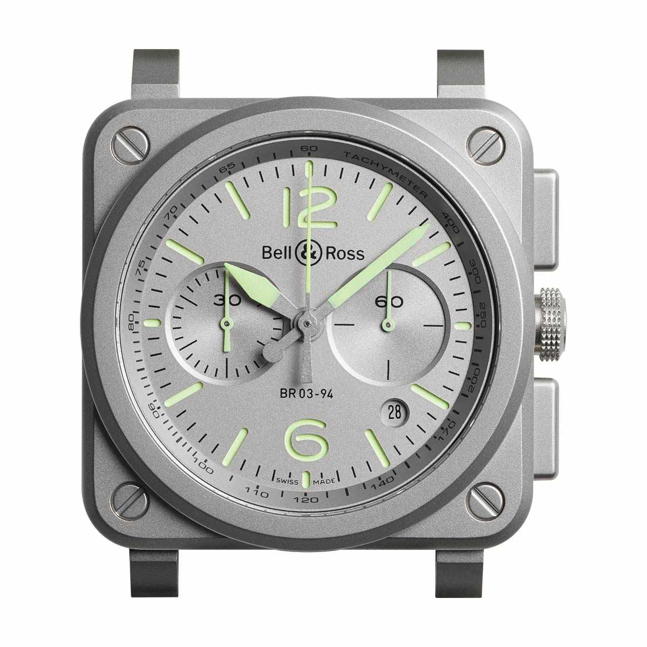 Bell & Ross BR03-94 HOROLUM BR394-GR-ST/SCA
