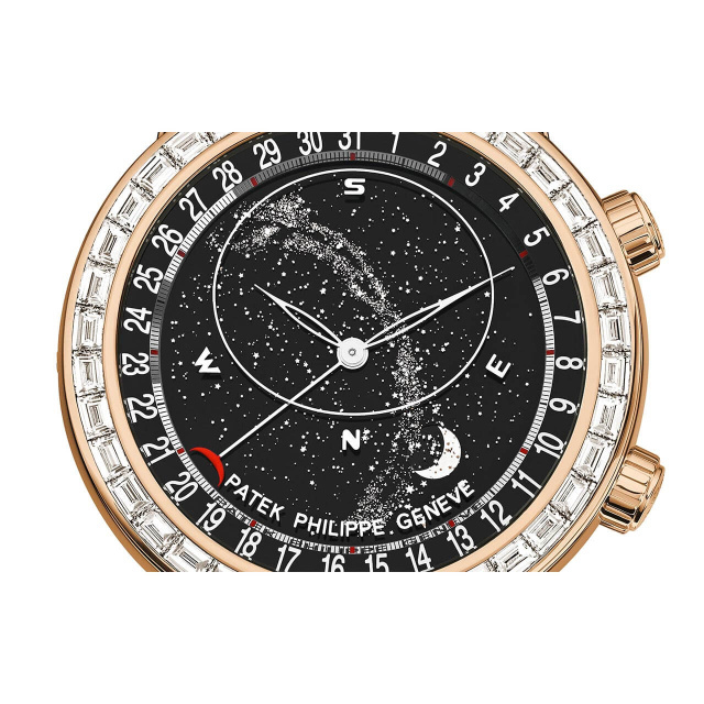 PATEK PHILIPPE セレスティアル, 月齢表示 6104R-001