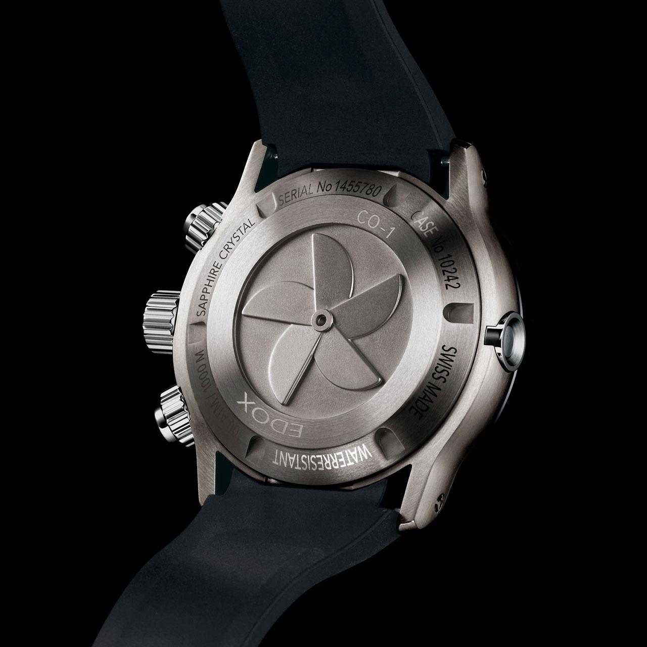EDOX クロノオフショア1 クロノグラフ ジャパン リミテッド エディション 10242-TIN-NIBUGM