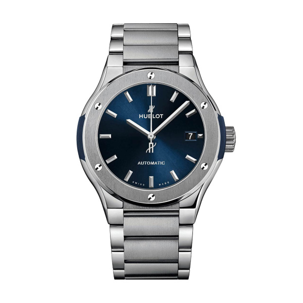 クラシック・フュージョン チタニウム ブルー ブレスレット BY HUBLOT クラシック・フュージョン チタニウム ブルー ブレスレット ウブロ