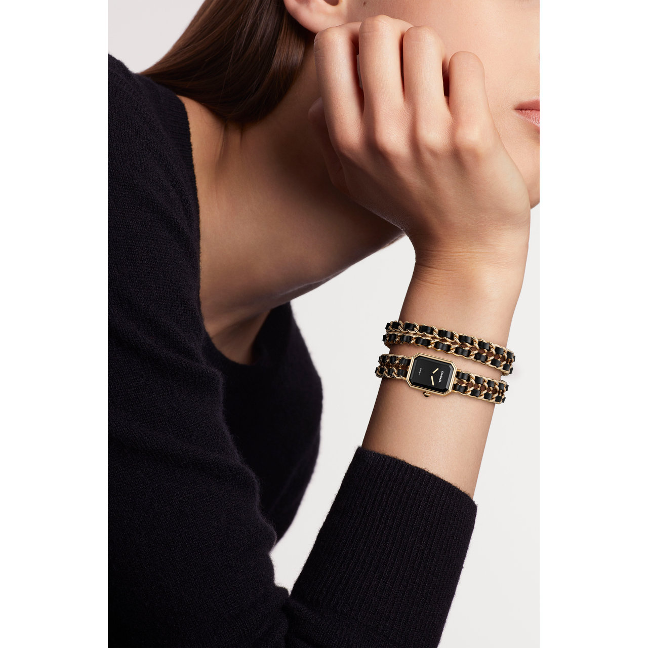 CHANEL プルミエール アイコニック チェーン ダブル ロウ H10332