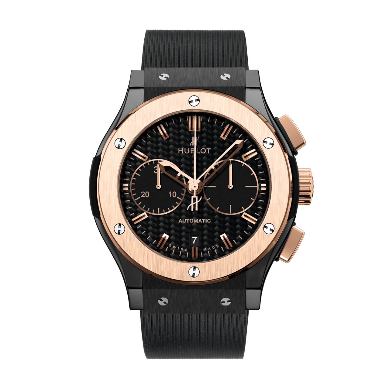 クラシック・フュージョン クロノグラフ セラミックキングゴールド 521.CO.1780.RX｜HUBLOT - ウブロ｜ウォッチ｜神戸三宮  正規時計宝飾店カミネ｜神戸三宮 正規時計宝飾店カミネ