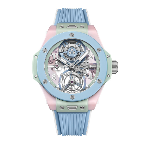 HUBLOT ビッグ・バン サマー マルチカラー セラミック 429.ERG.6610.RX