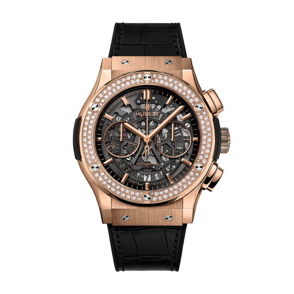 アエロ・フュージョン クロノグラフ キングゴールド ダイヤモンド BY HUBLOT アエロ・フュージョン クロノグラフ キングゴールド ダイヤモンド ウブロ