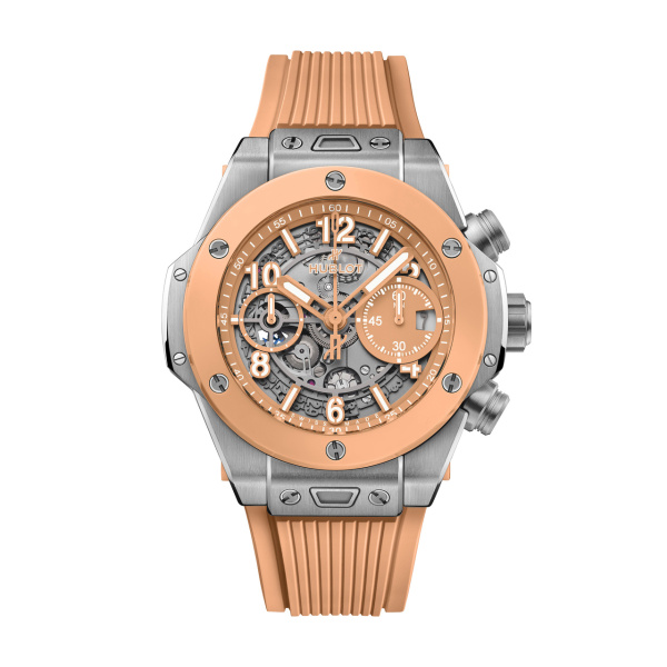 HUBLOT ビッグ・バン チタニウム ピーチセラミック 441.NCU.5920.RX