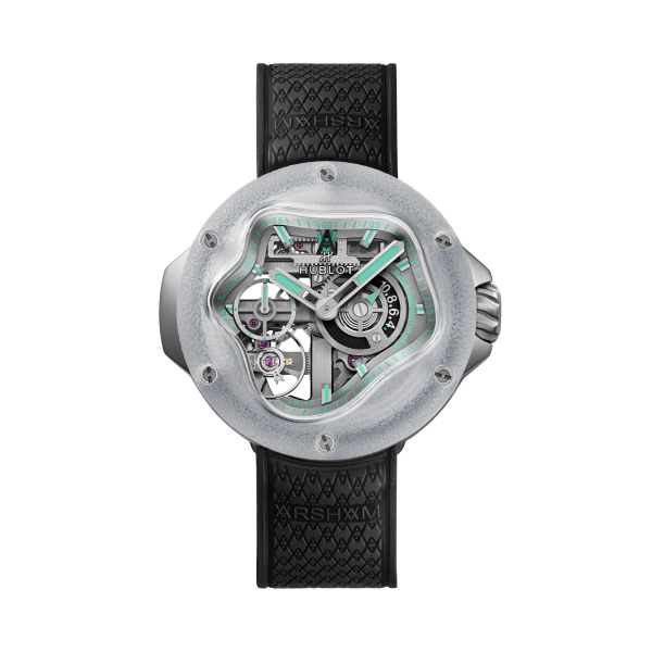 MP-17 メカ-10 アーシャム スプラッシュ チタニウム サファイア BY HUBLOT MP-17 メカ-10 アーシャム スプラッシュ チタニウム サファイア ウブロ