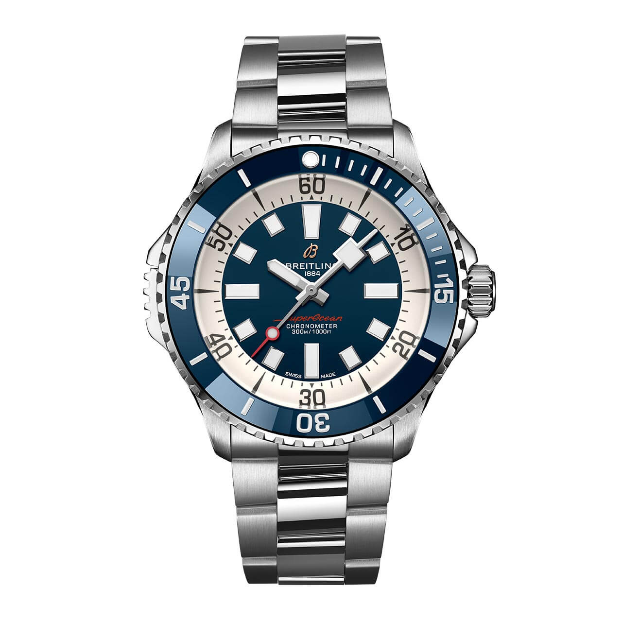 スーパーオーシャン オートマチック 46 A17378E71C1A1｜BREITLING - ブライトリング｜ウォッチ｜神戸三宮 正規時計宝飾店カミネ｜神戸三宮  正規時計宝飾店カミネ