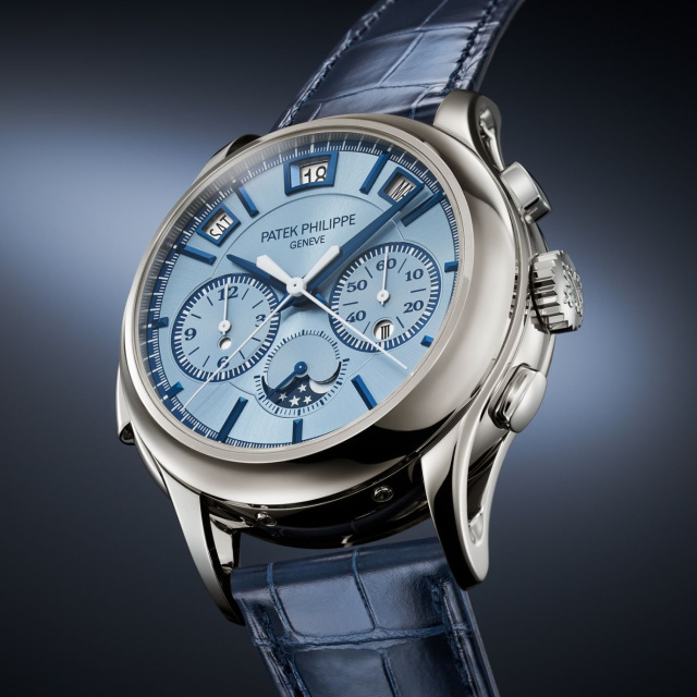 PATEK PHILIPPE ミニット・リピーター, スプリット秒針クロノグラフ, 瞬時日送り式永久カレンダー 5308G-001
