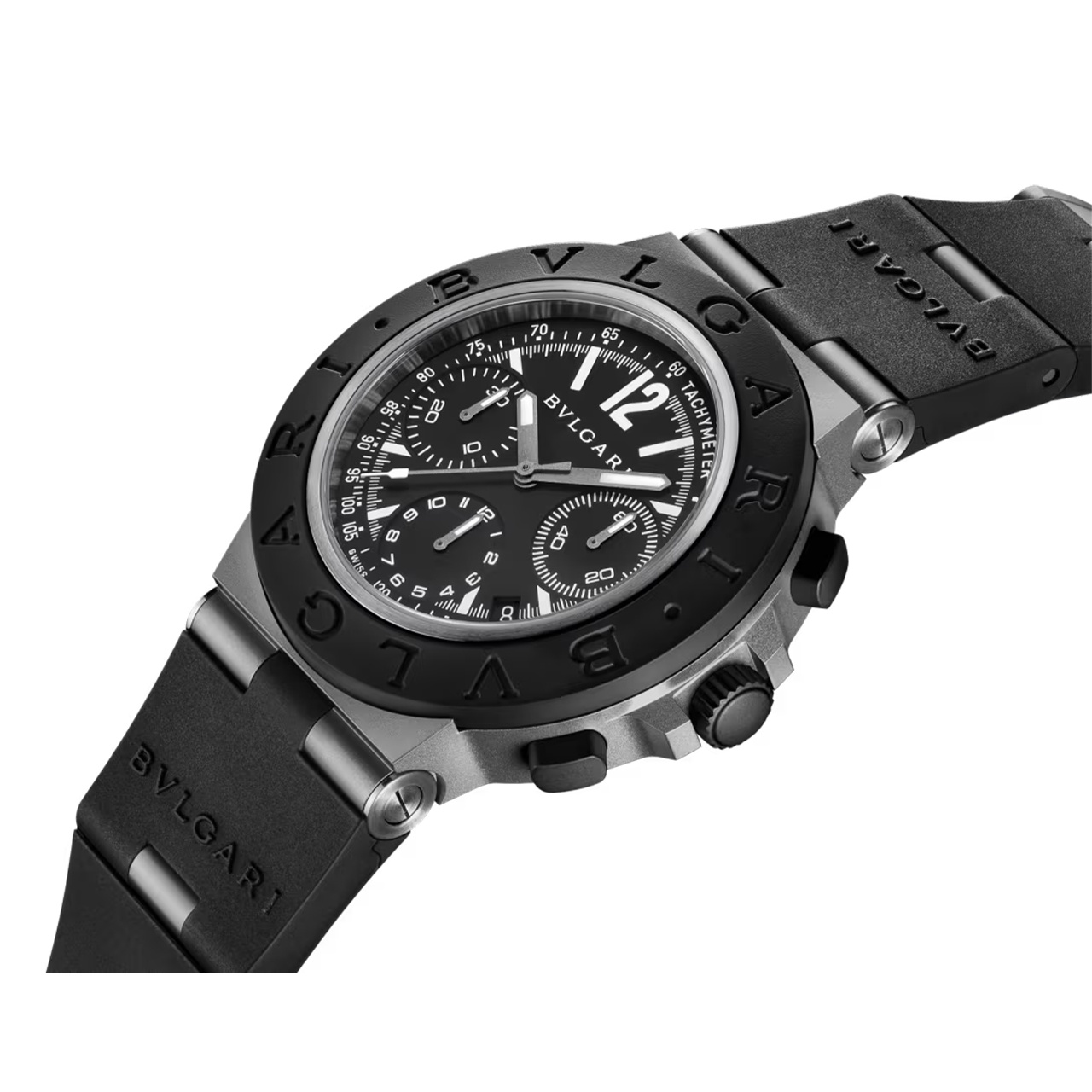 BVLGARI ブルガリ チタニオ クロノグラフ ウォッチ 104299