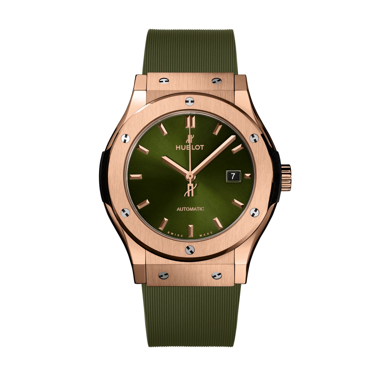 クラシック・フュージョン クロノグラフ キングゴールド グリーン 42mm BY HUBLOT クラシック・フュージョン クロノグラフ キングゴールド グリーン 42mm バイ ウブロ