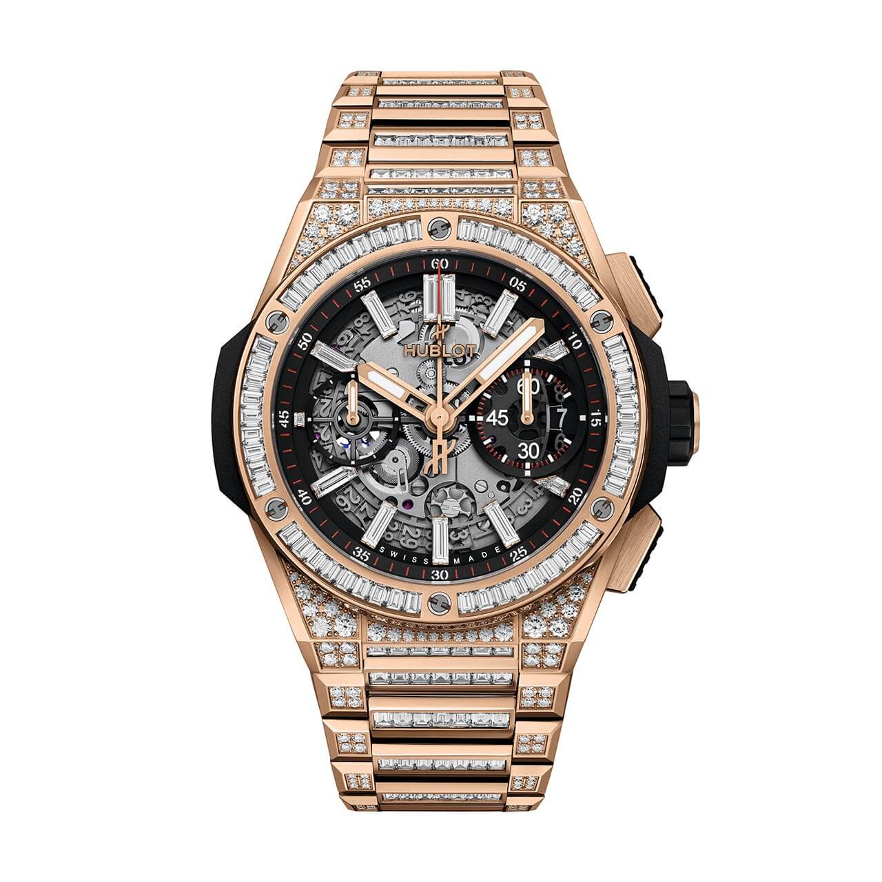 HUBLOT ビッグ・バン インテグレーテッド キングゴールド ジュエリー 451.OX.1180.OX.9804