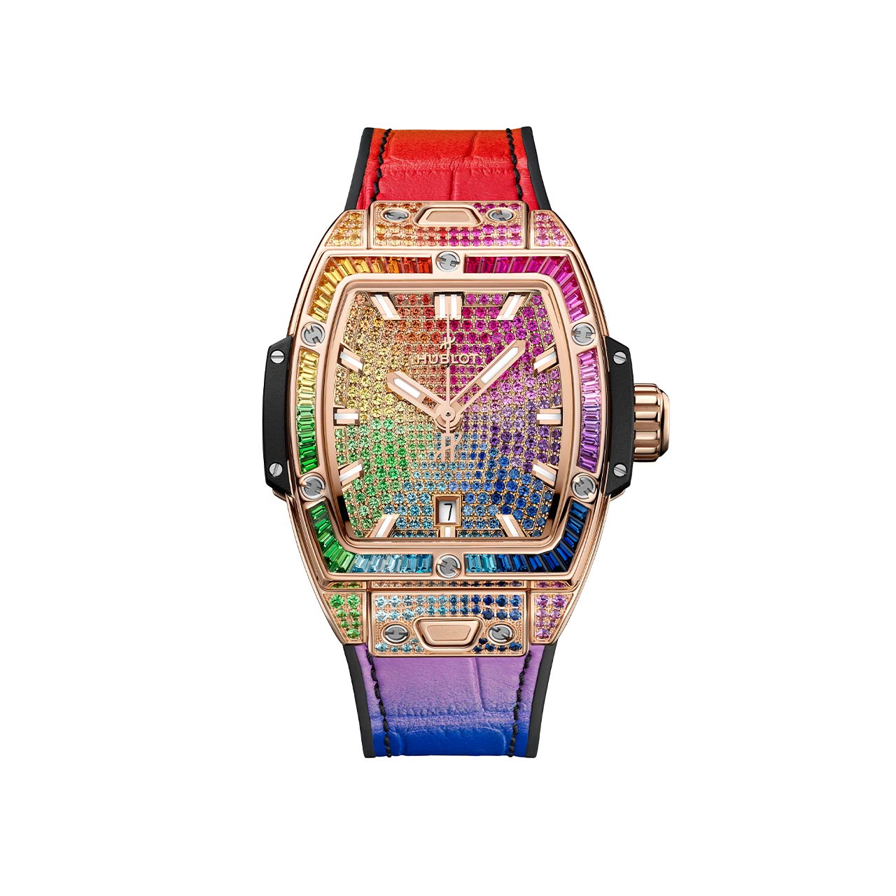 HUBLOT スピリット オブ ビッグ・バン キングゴールド レインボー 682.OX.9900.LR.0999