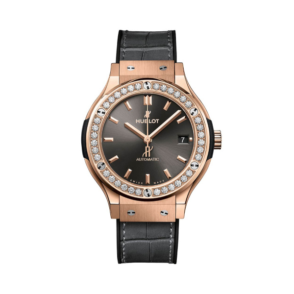 クラシック・フュージョン キングゴールド レーシンググレー ダイヤモンド BY HUBLOT クラシック・フュージョン キングゴールド レーシンググレー ダイヤモンド ウブロ