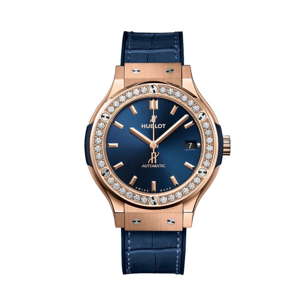 クラシック・フュージョン キングゴールド ブルー ダイヤモンド BY HUBLOT クラシック・フュージョン キングゴールド ブルー ダイヤモンド ウブロ
