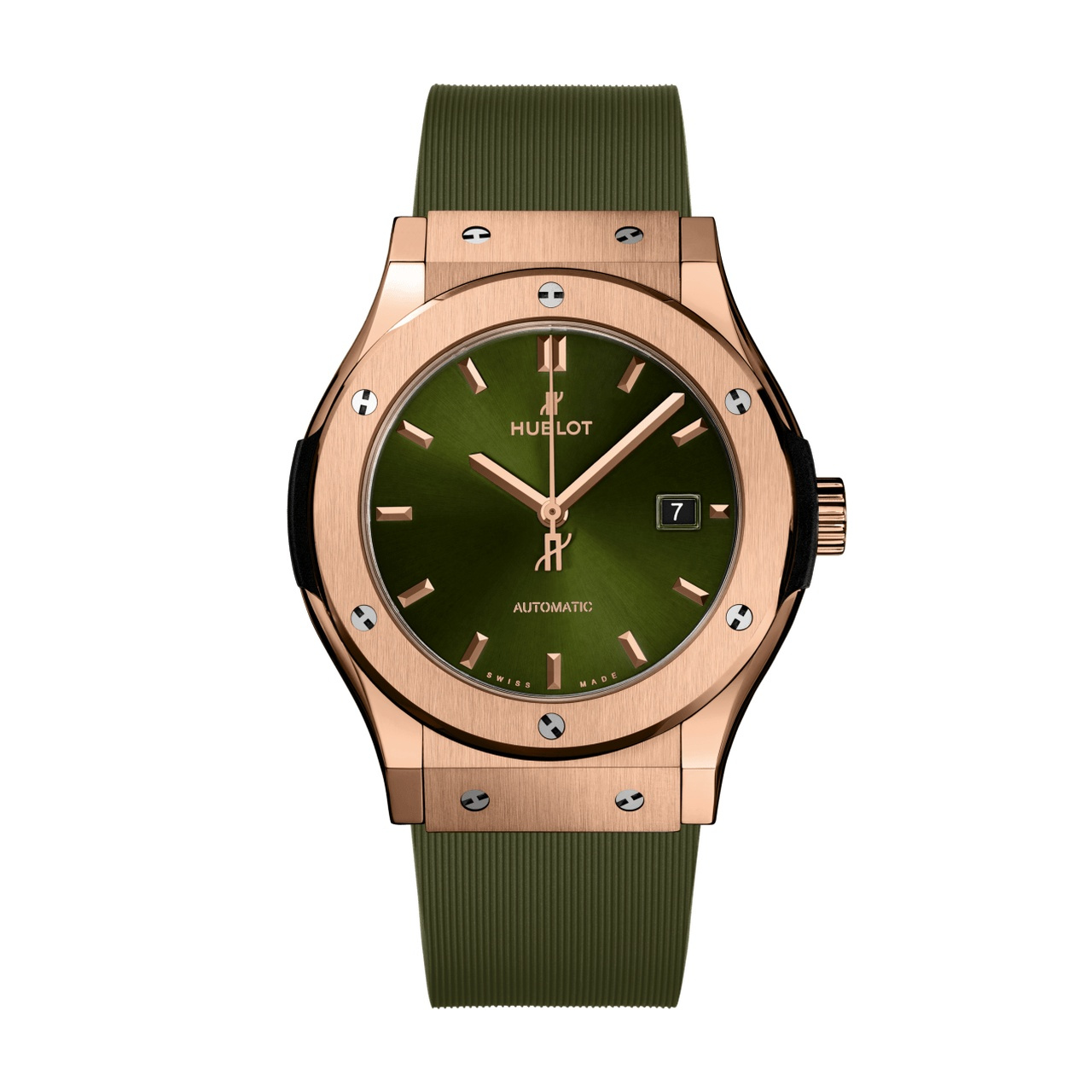 HUBLOT クラシック・フュージョン キングゴールド グリーン 42mm 542.OX.8980.RX