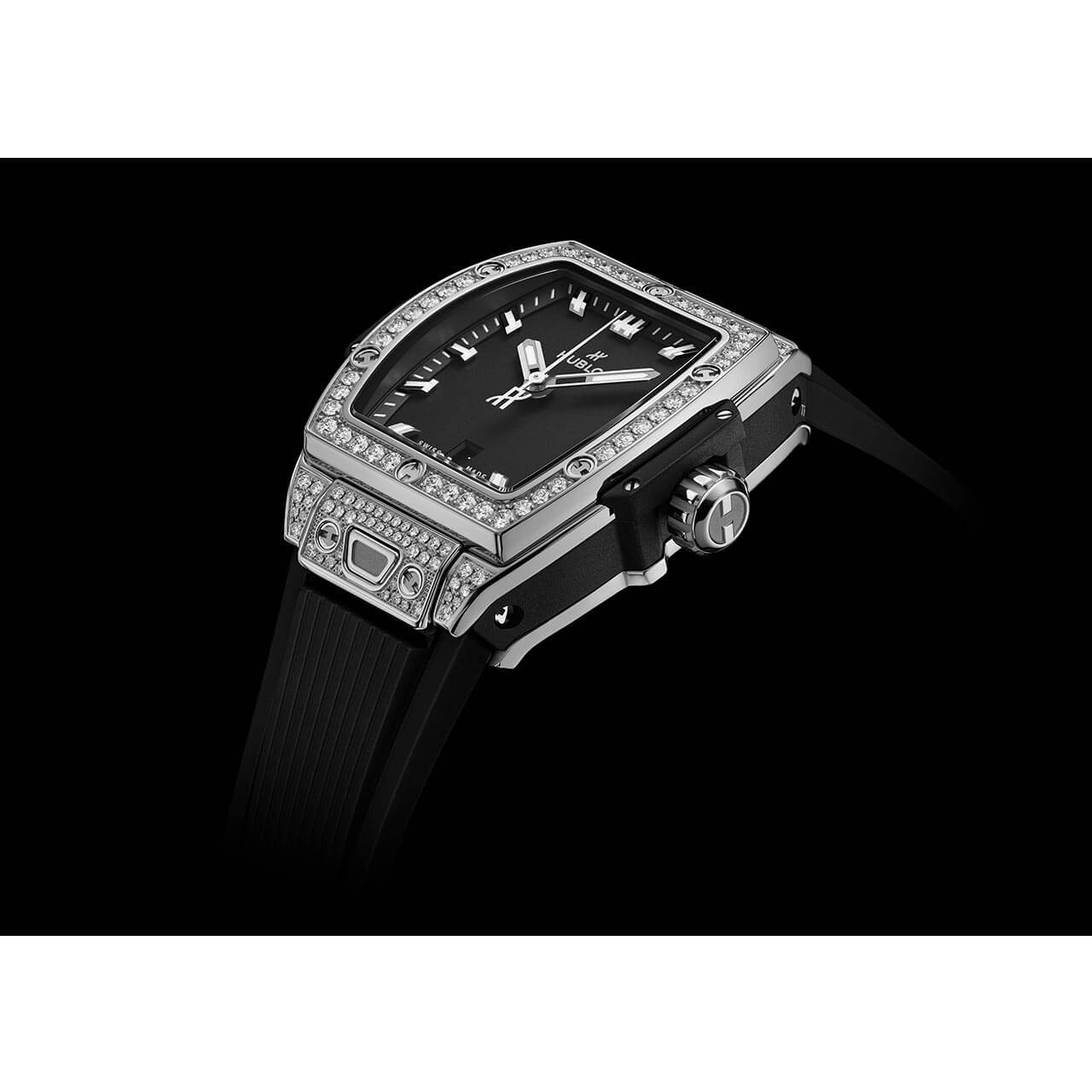 HUBLOT スピリット オブ ビッグ・バン スチール パヴェ 682.SX.1170.RX.1604