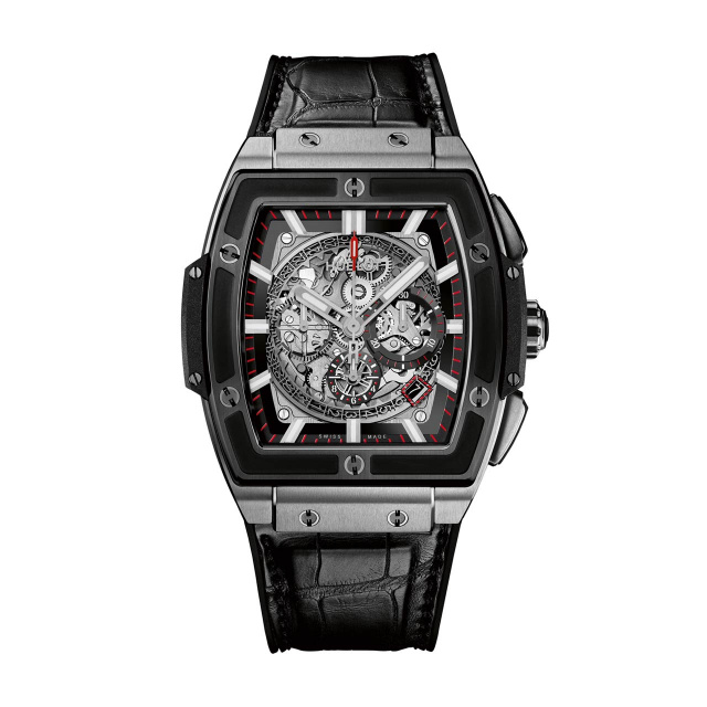 HUBLOT スピリット オブ ビッグ・バン チタニウムセラミック 601.NM.0173.LR