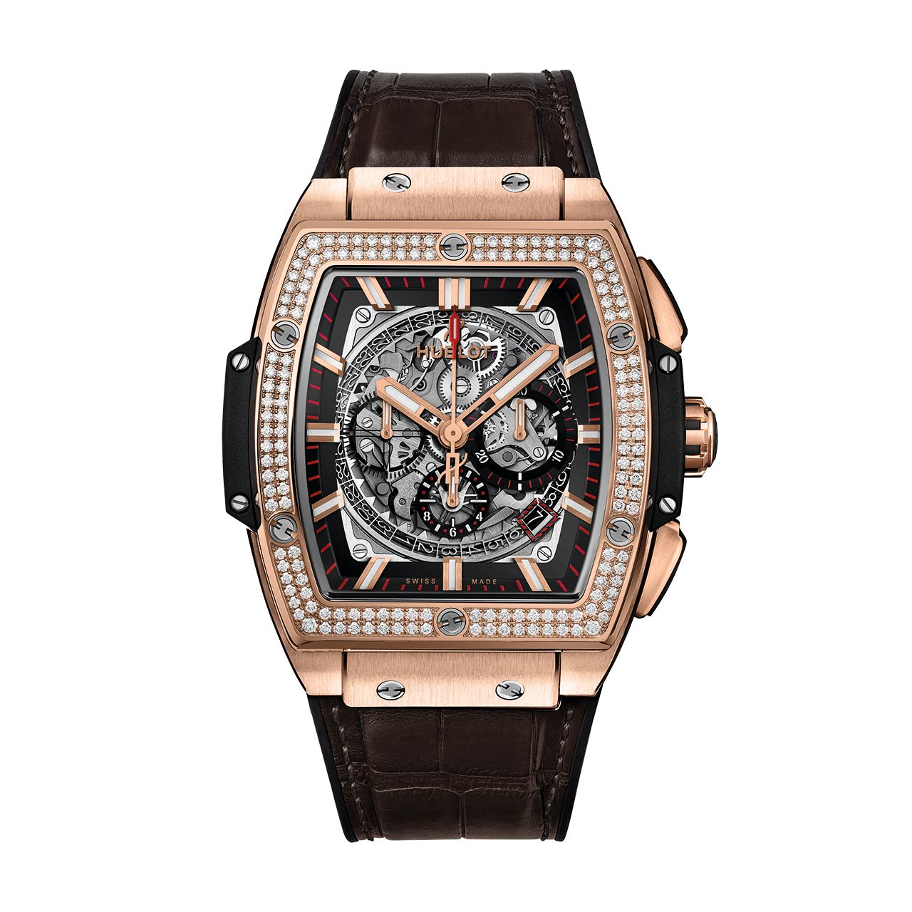 HUBLOT スピリット オブ ビッグ・バン キングゴールド ダイヤモンド 601.OX.0183.LR.1104