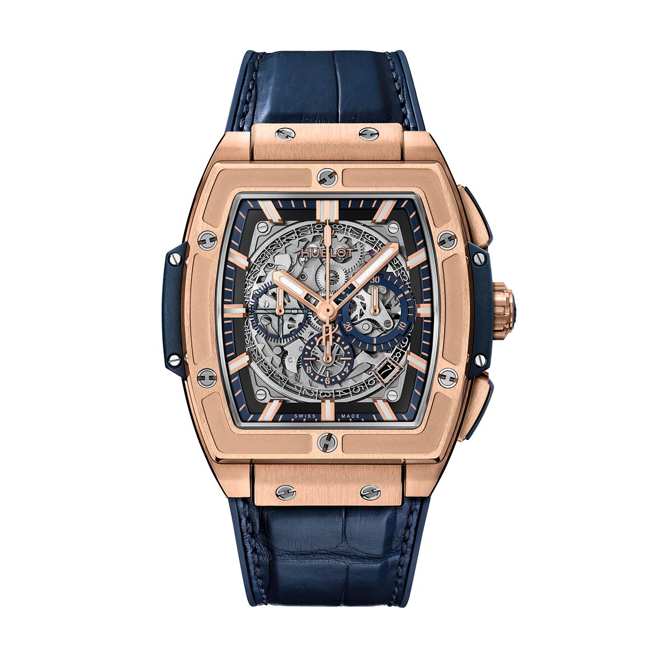 HUBLOT スピリット オブ ビッグ・バン キングゴールド ブルー 601.OX.7180.LR