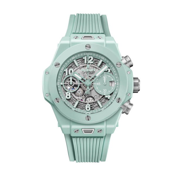 HUBLOT ビッグ・バン ウニコ ミントグリーンセラミック 441.GS.5221.RX