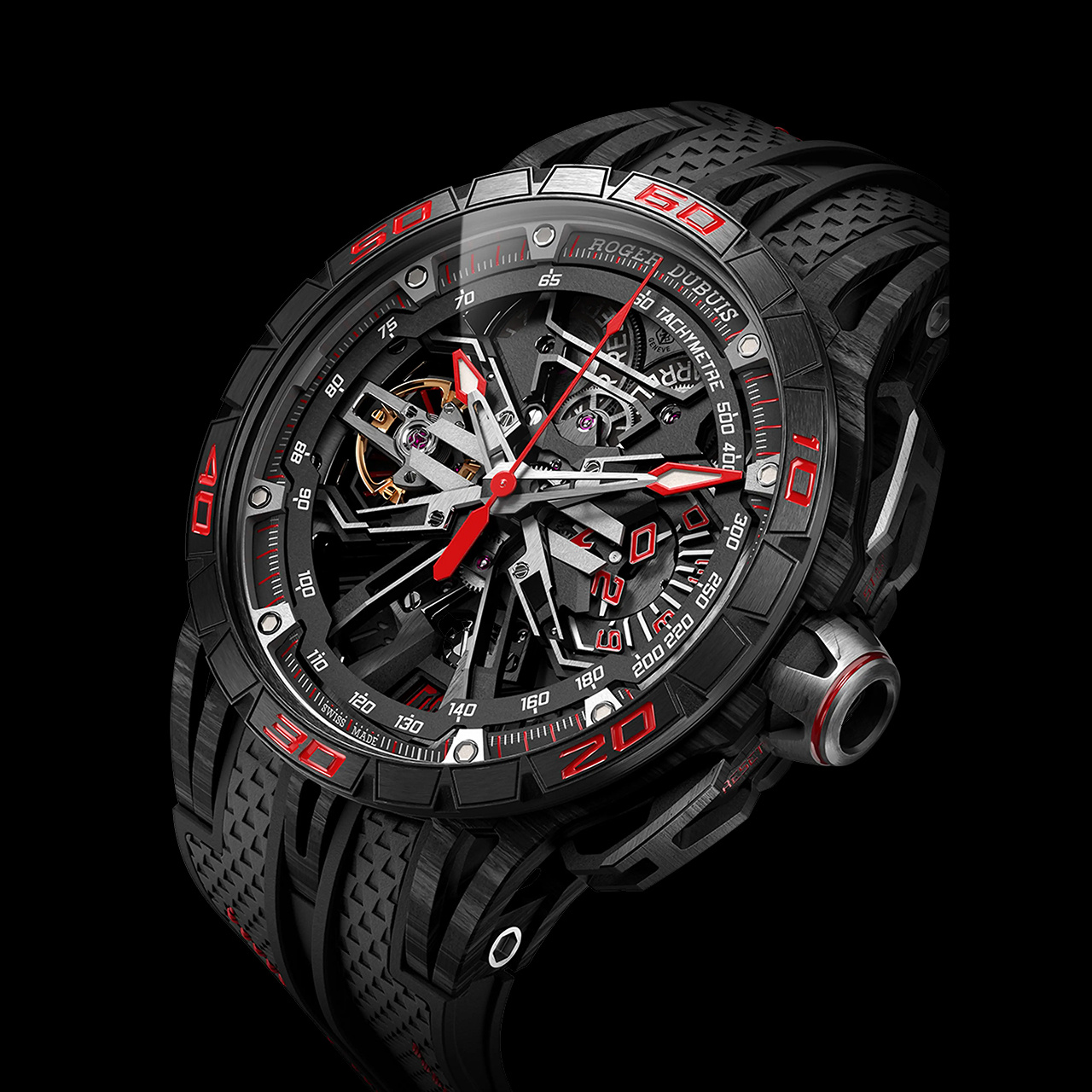 ROGER DUBUIS エクスカリバー スパイダー フライバック クロノグラフ RDDBEX1046