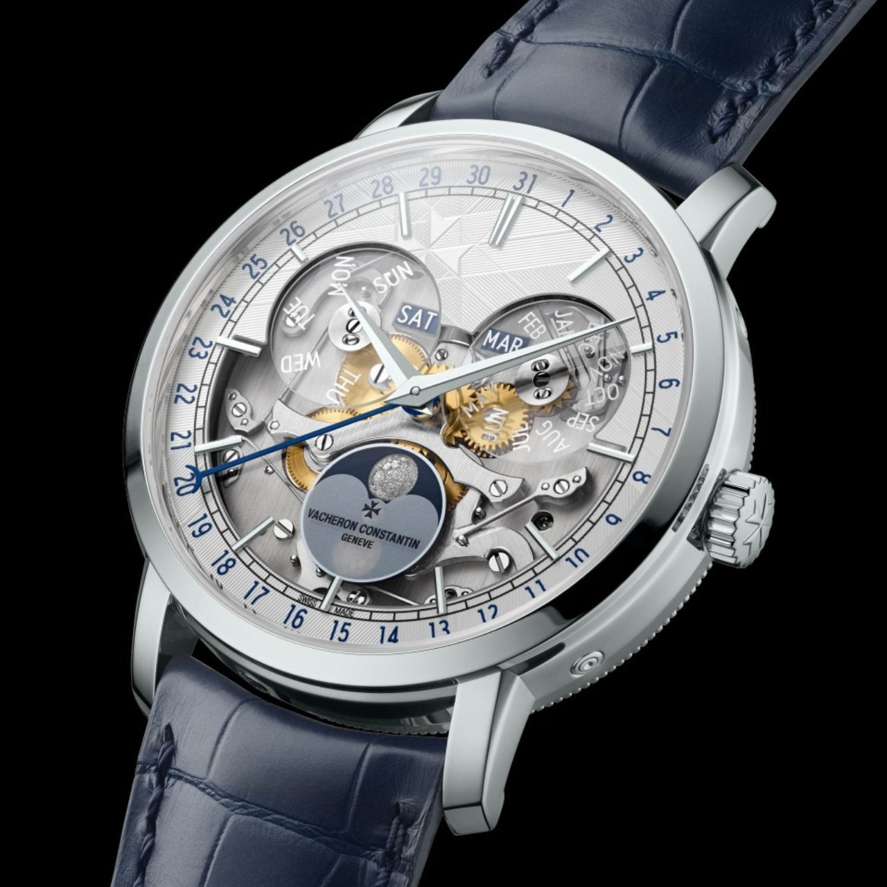 VACHERON CONSTANTIN トラディショナル コンプリートカレンダー・オープンフェイス 4020T/000P-H038
