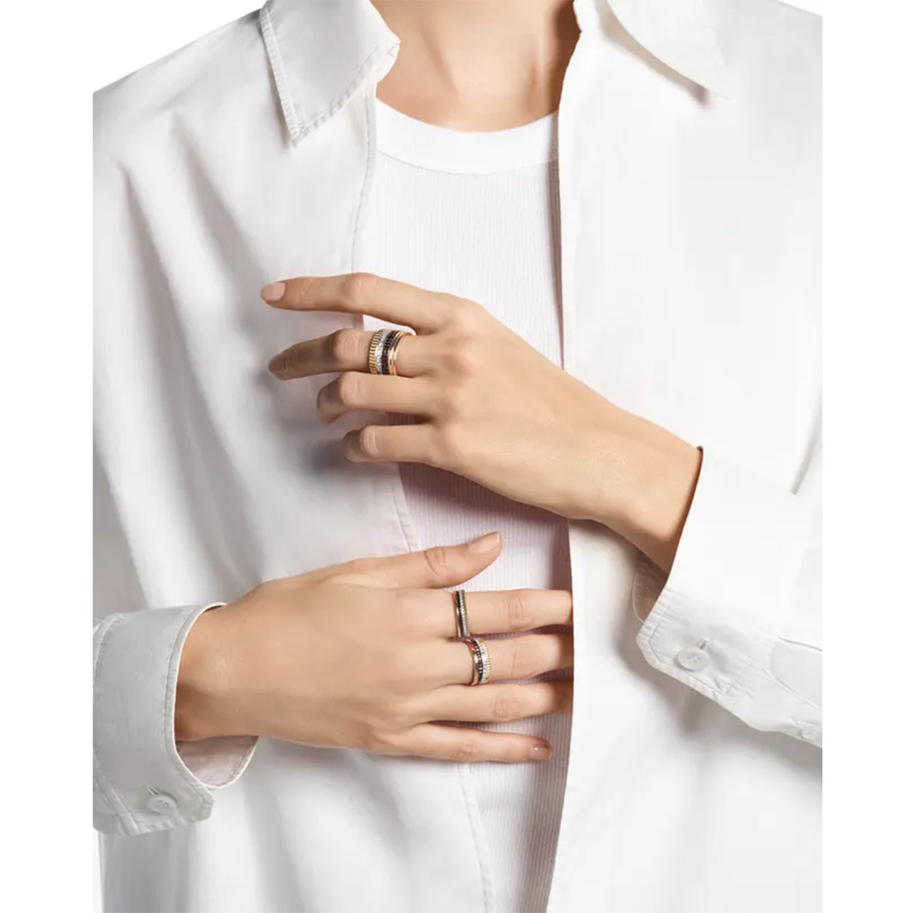 BOUCHERON キャトル クラシック ダイヤモンド リング エクストラスモール JRG03330