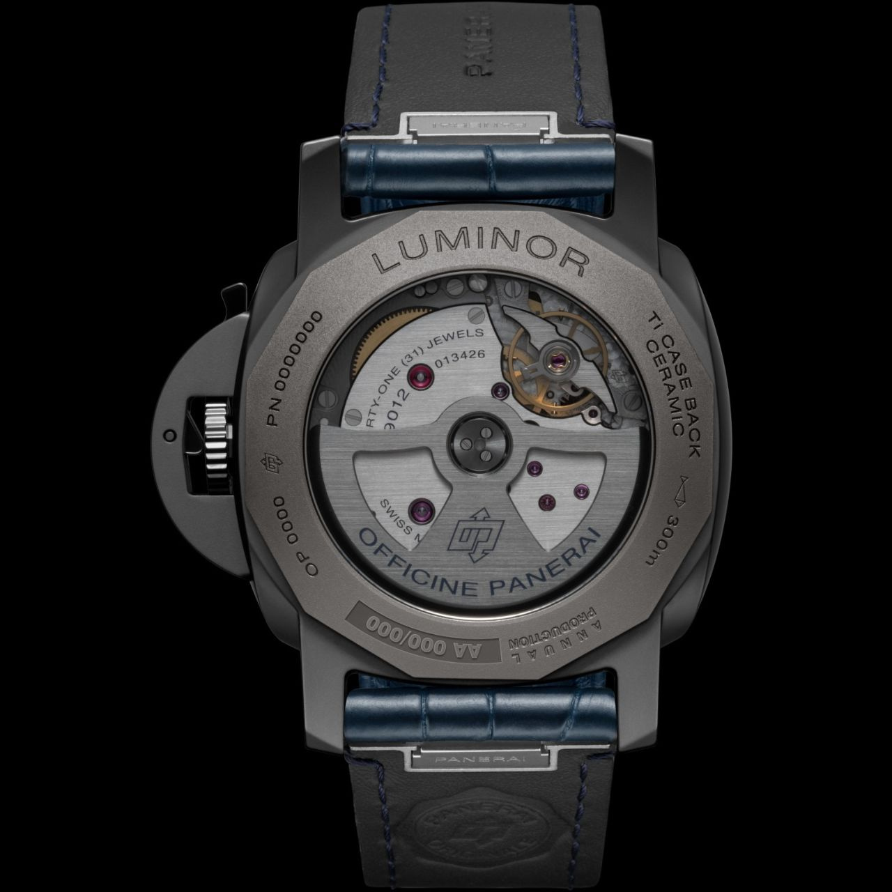 PANERAI ルミノール GMT パワーリザーブチェラミカ PAM01574