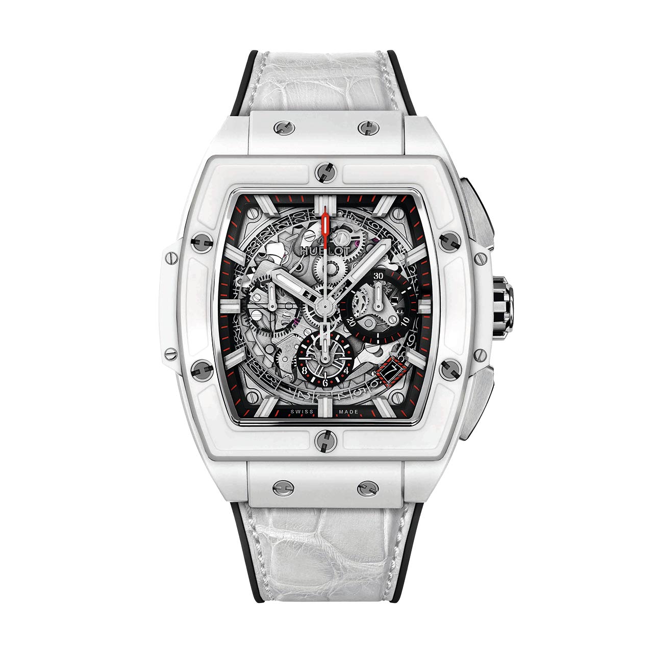 HUBLOT スピリット オブ ビッグ・バン ホワイトセラミック 641.HX.0173.LR