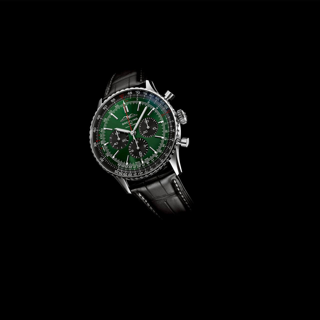 ナビタイマー B01 クロノグラフ 46 AB0137241L1P1｜BREITLING