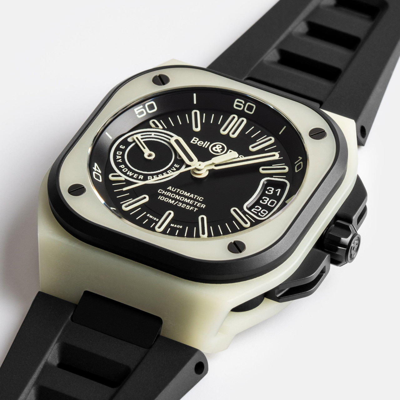Bell & Ross BR-X5 グリーンラム BRX5R-LUM-TC/SRB