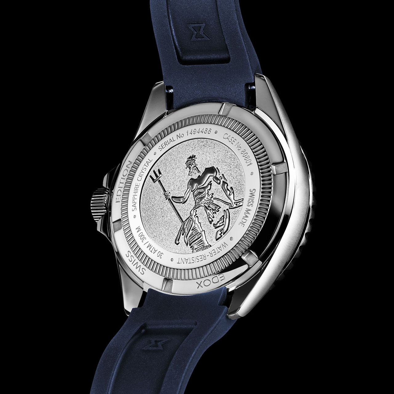 EDOX ネプチュニアン グランデ リザーブ デイト オートマティック 80801-3BUCA-BUIN
