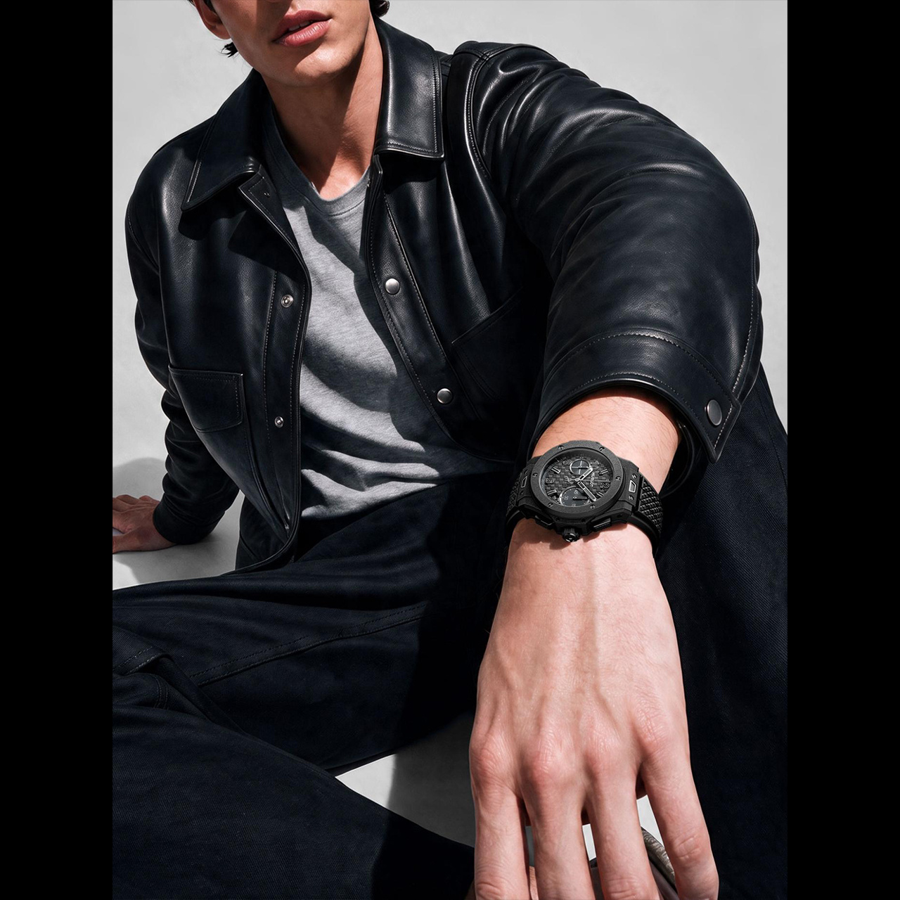 HUBLOT ビッグ・バン オリジナル ソフトタッチ オールブラック 431.RXN.2740.RX.VEL