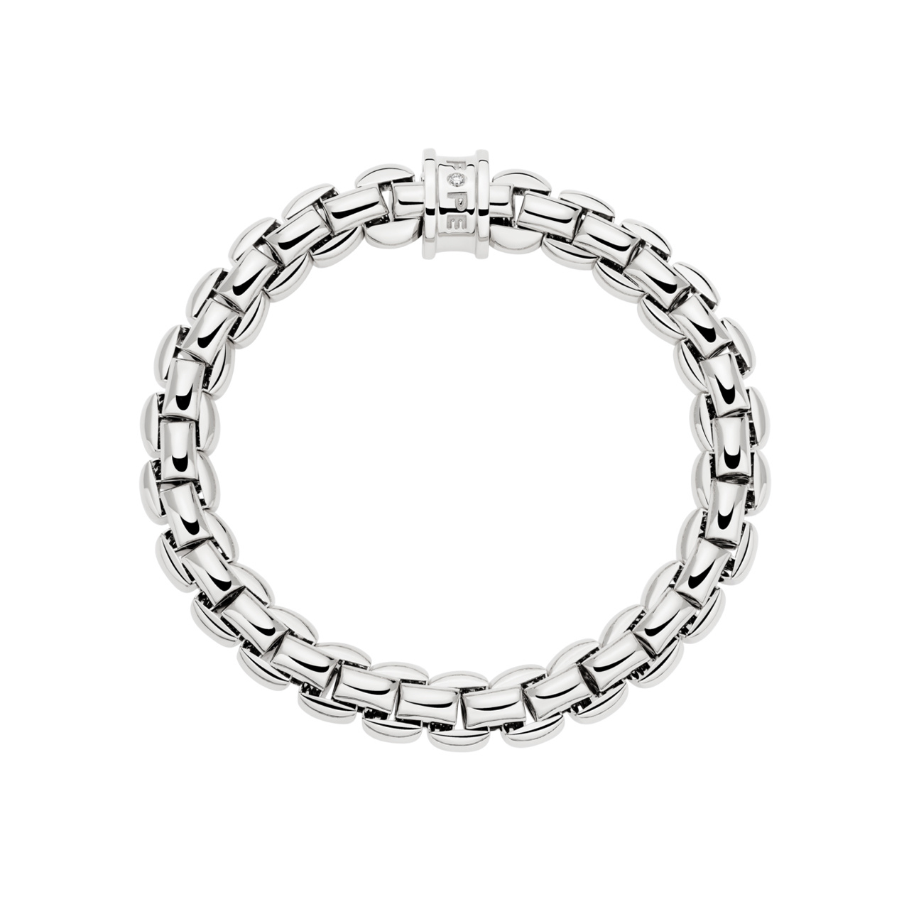 FOPE EKA Flex'it ブレスレット ホワイトダイヤモンド WG 01M11BX_BB_B_XBX_00M