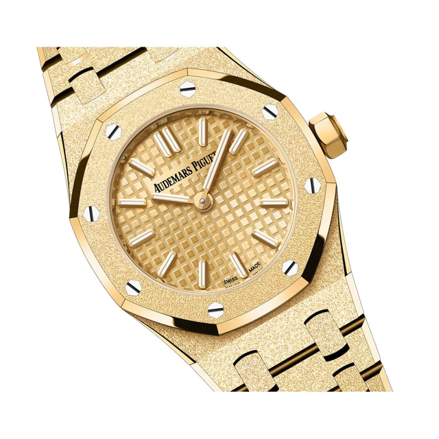AUDEMARS PIGUET ロイヤル オーク ミニ フロステッドゴールド クォーツ 67630BA.GG.1312BA.01-B