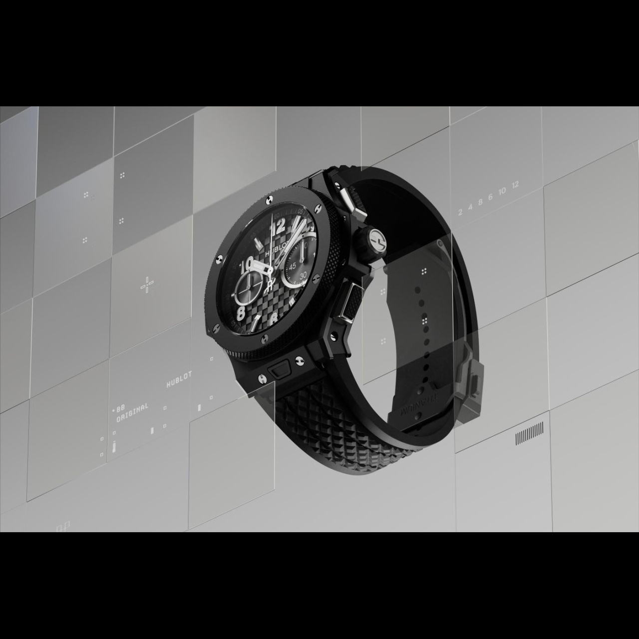 HUBLOT ビッグ・バン オリジナル ウニコ ブラックマジック 431.CI.1370.RX