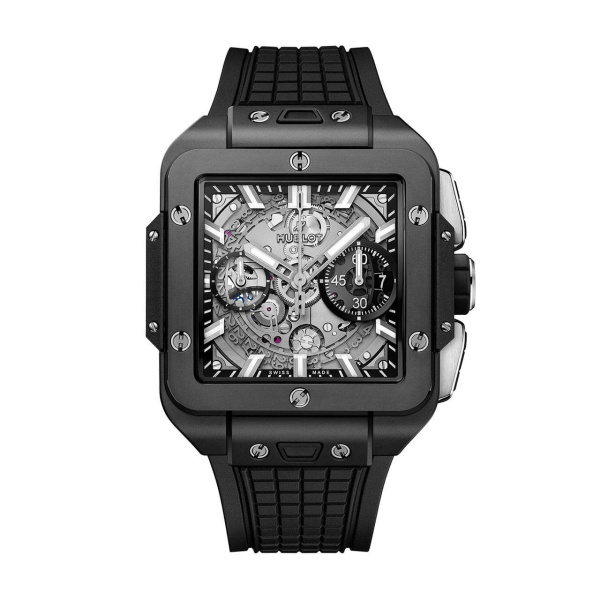 HUBLOT スクエア・バン ウニコ ブラックマジック 821.CI.0170.RX