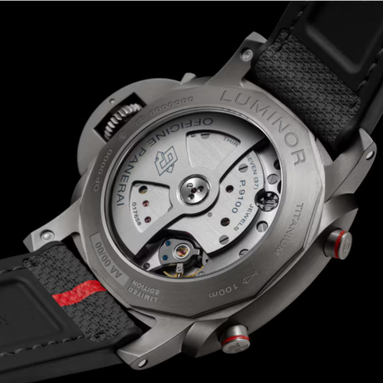 PANERAI ルミノール クロノ フライバック ルナ・ロッサ チタニオ PAM01654