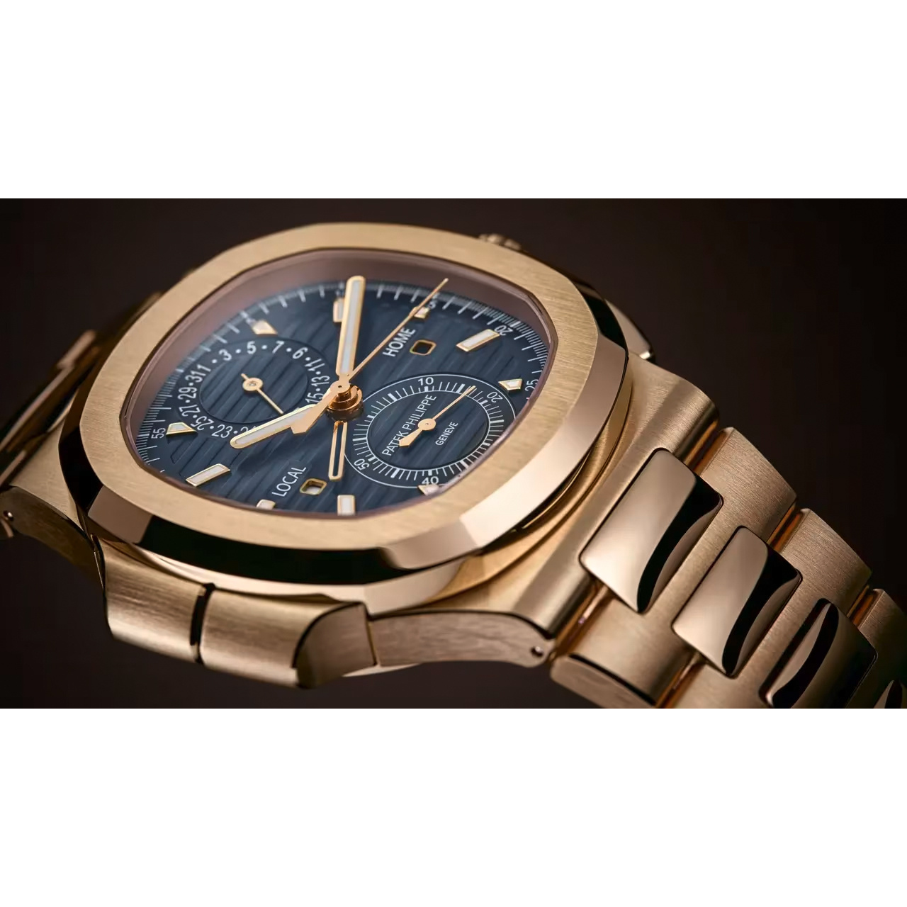 PATEK PHILIPPE ノーチラス・トラベルタイム・クロノグラフ 5990/1R-001