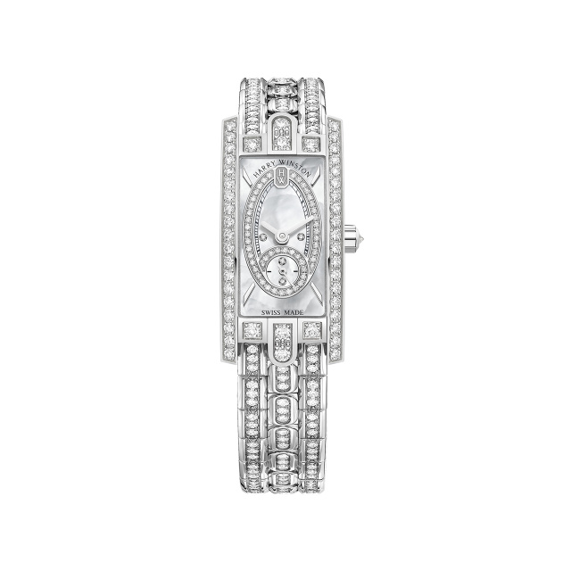 HARRY WINSTON HW アヴェニューC ミニ・スモールセコンド AVCQSS16WW003