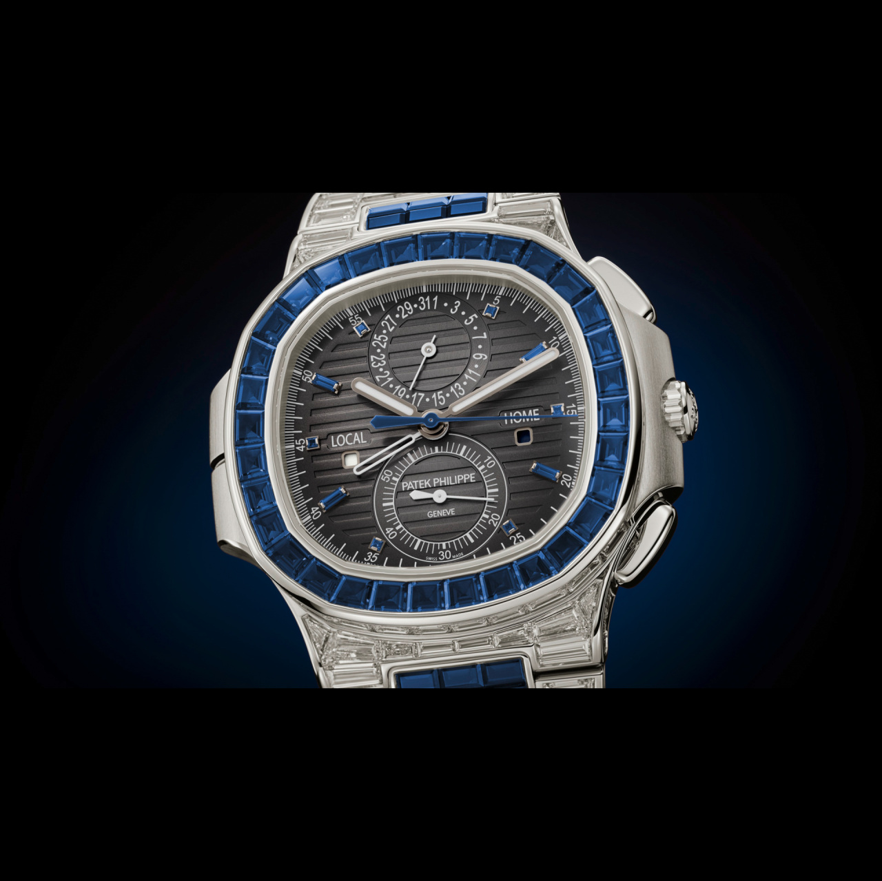 PATEK PHILIPPE ノーチラス トラベルタイム・クロノグラフ 5990/1421G-001